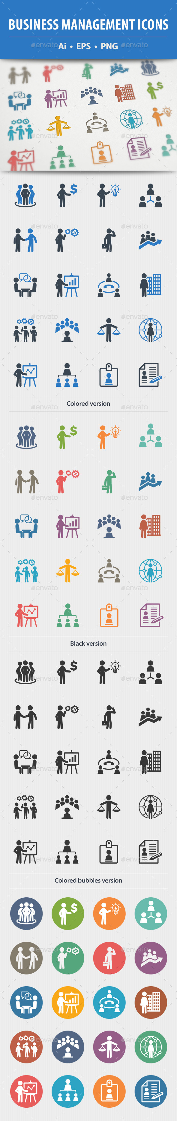 Business Management Icons - Business Icons
