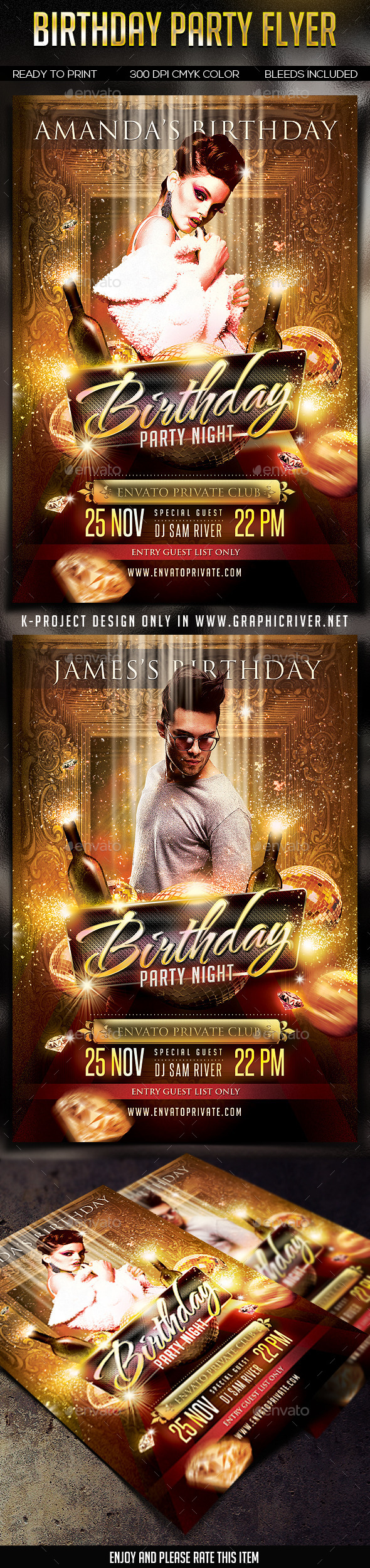 Birthday Party Flayer - Clubs & Parties Events