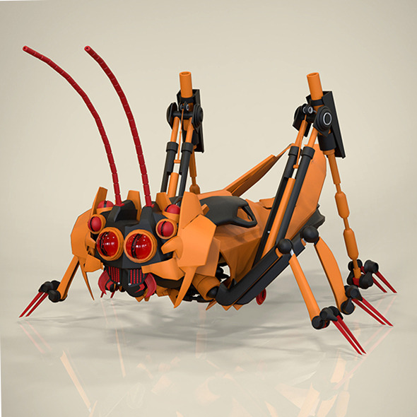 Robotic Grasshopper - 3Docean 9174918