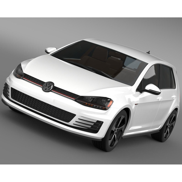 Volkswagen Golf GTI - 3Docean 9175880