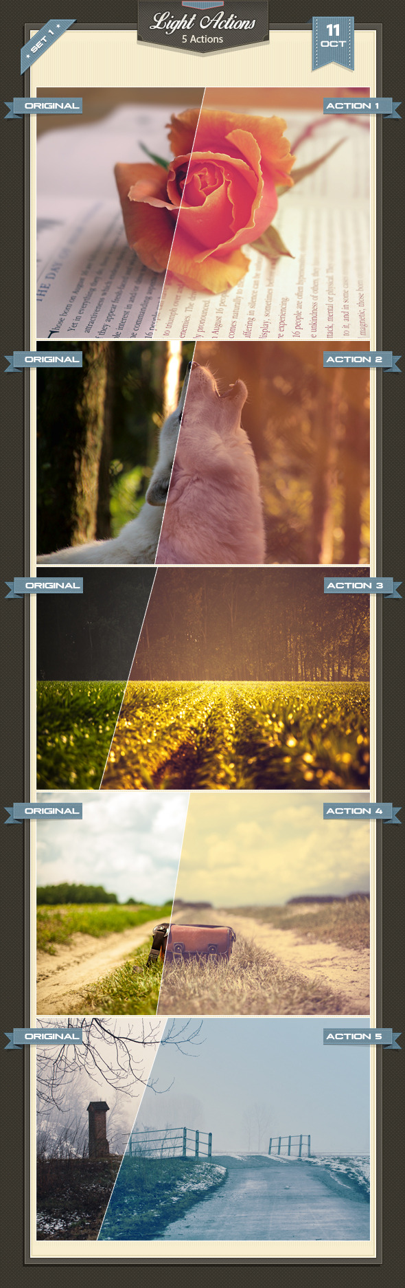 Light Actions - Photo Effects Actions