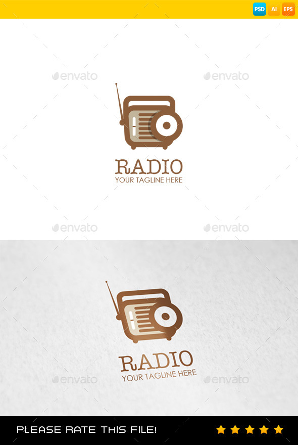 Radio Logo, Logo Templates | GraphicRiver
