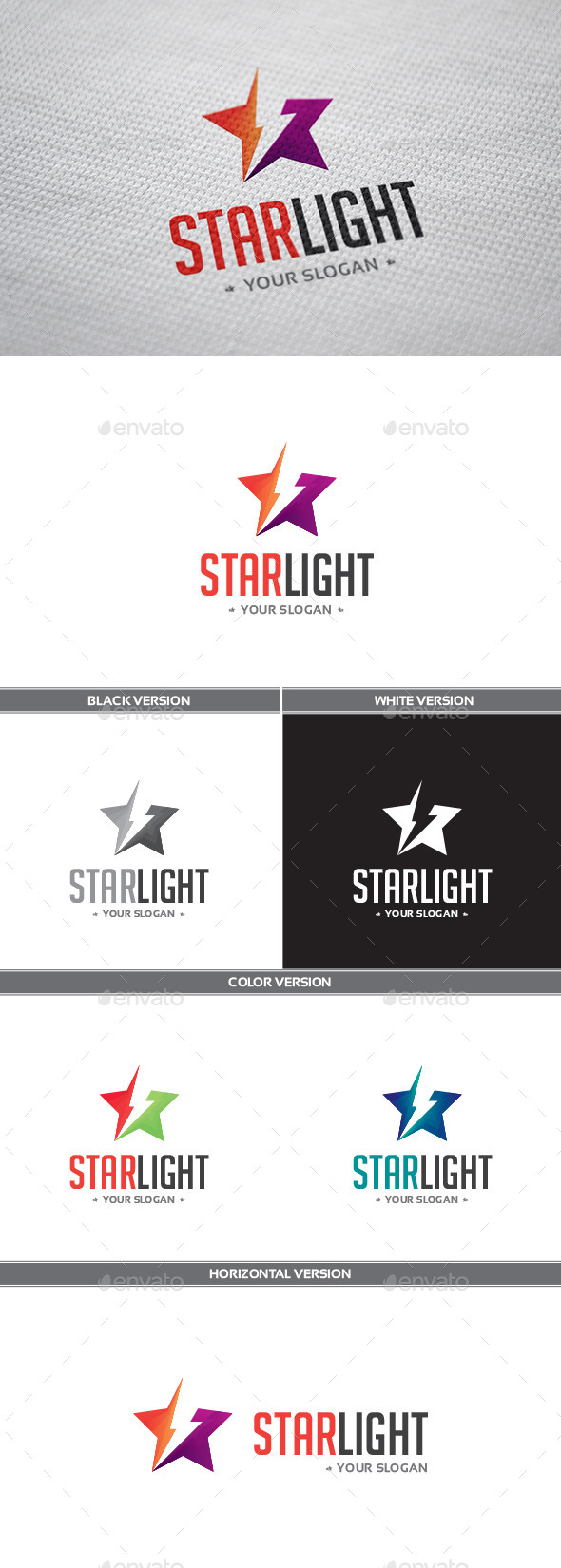Starlight Logo - Objects Logo Templates