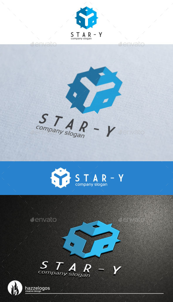 Star Y Logo - Letters Logo Templates