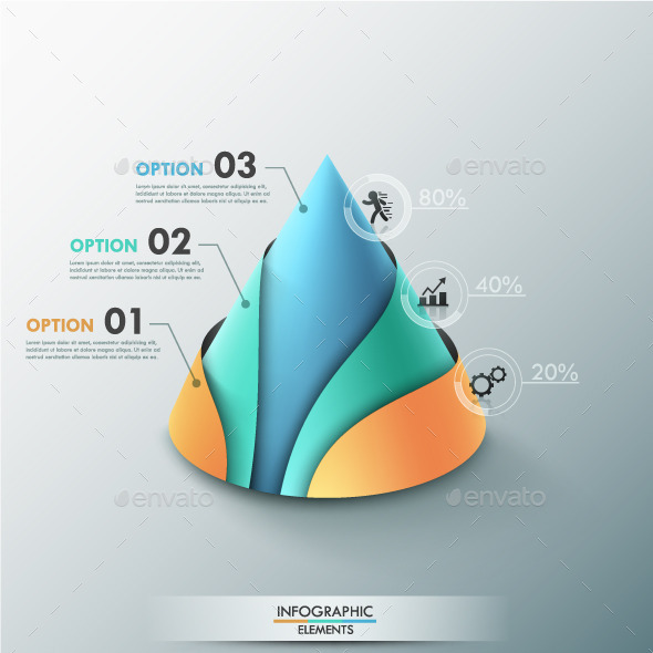 Modern Infographic Options Template - Infographics