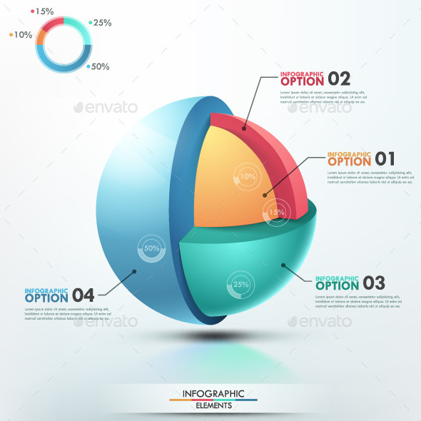 Modern Infographic Options Template - Infographics