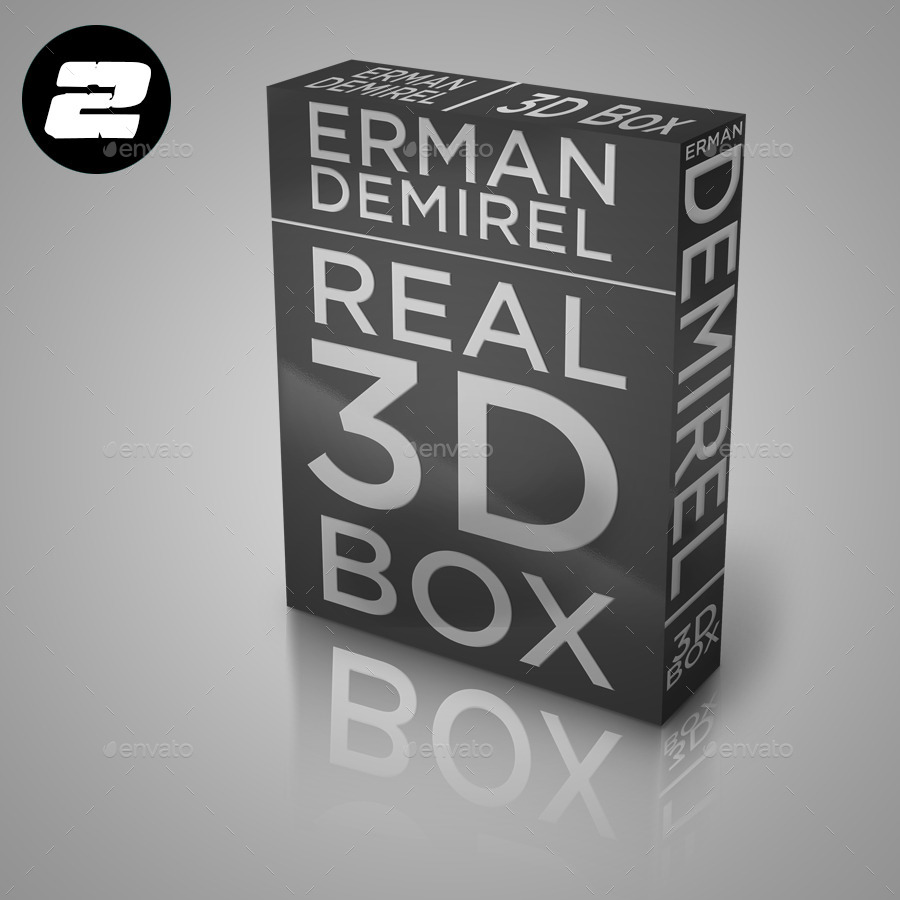 Realistic 3D Box Mock-up by ermandemirell21 | GraphicRiver