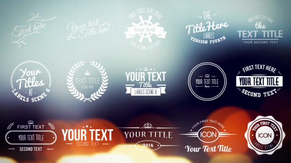 Vintage Labels And - VideoHive 9184883