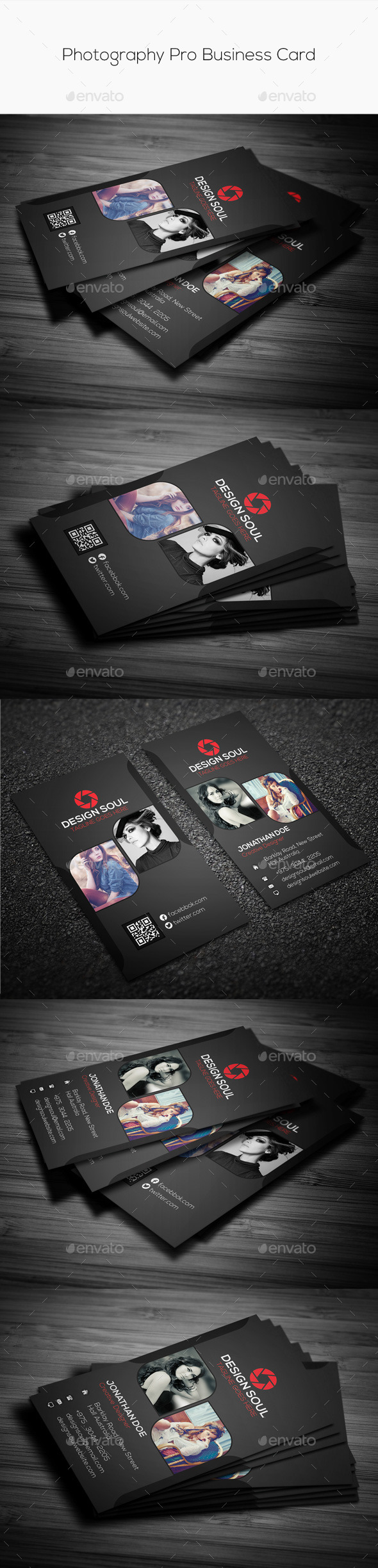 Photography Pro Business Card - Creative Business Cards