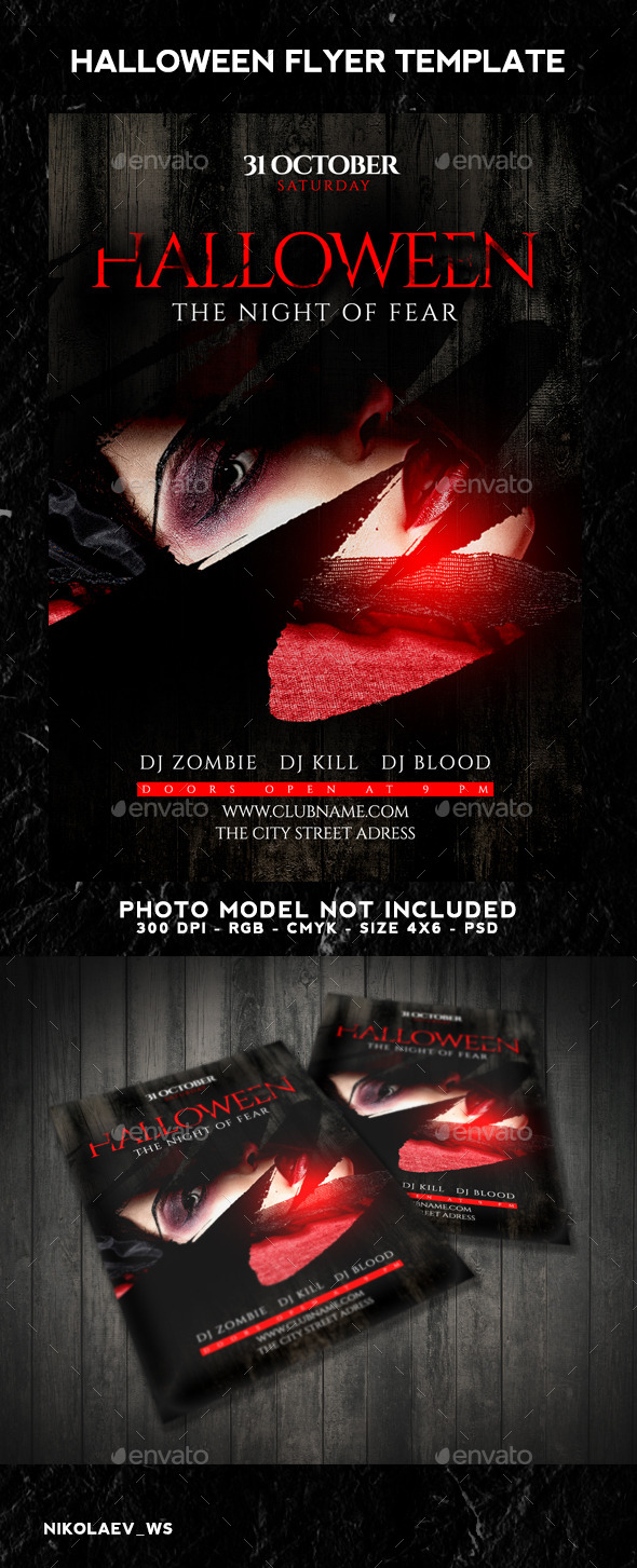Halloween Flyer - Clubs & Parties Events