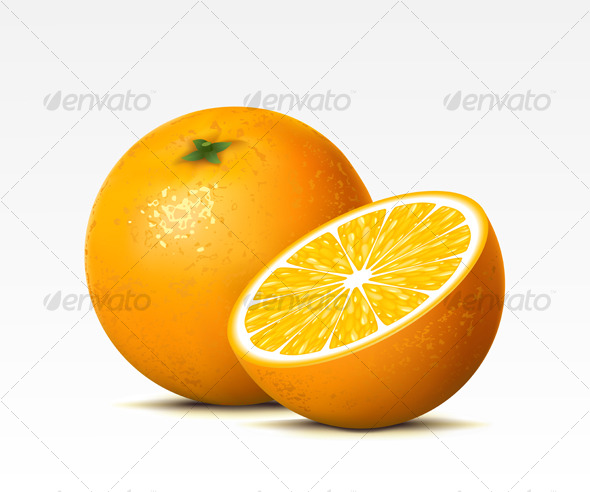 Orange - Food Objects