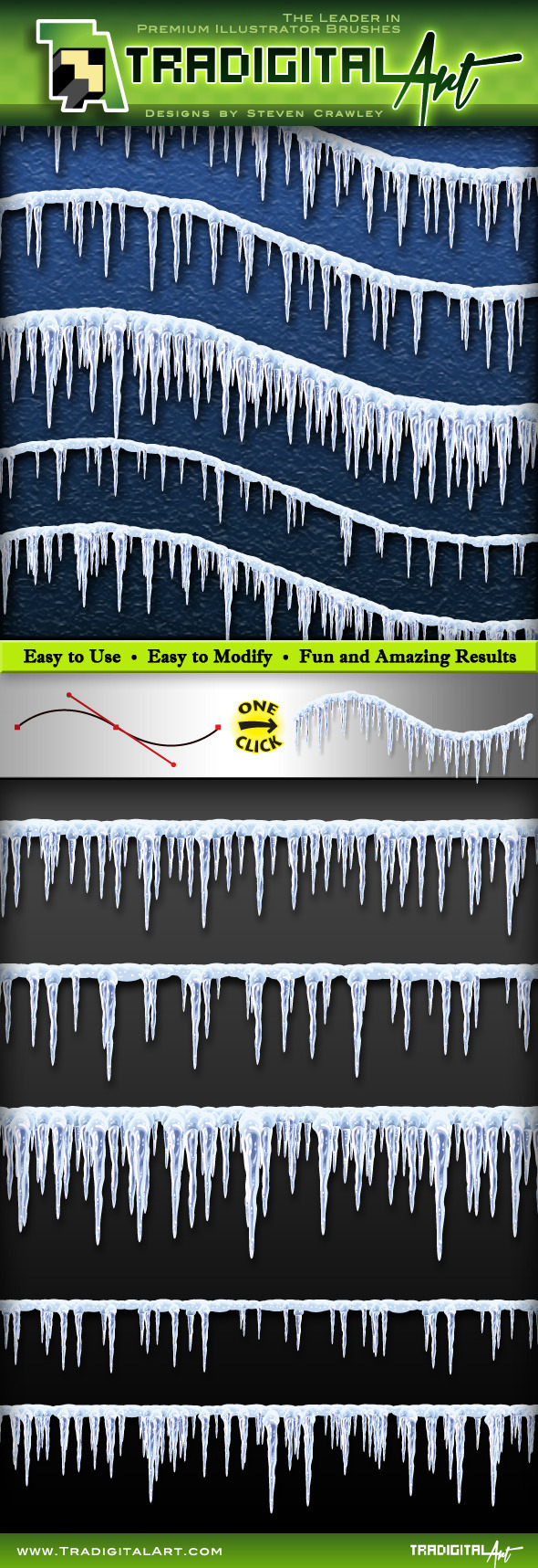 Icicle Layered Brush Set - Miscellaneous Brushes