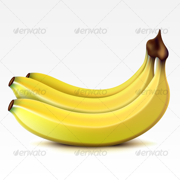 Bunch of bananas - Food Objects