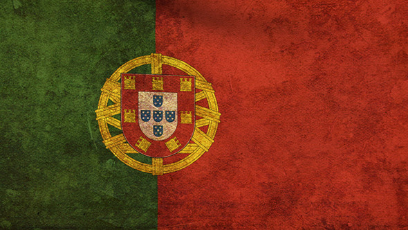 Portugal Flag 2 Pack – Grunge and Retro