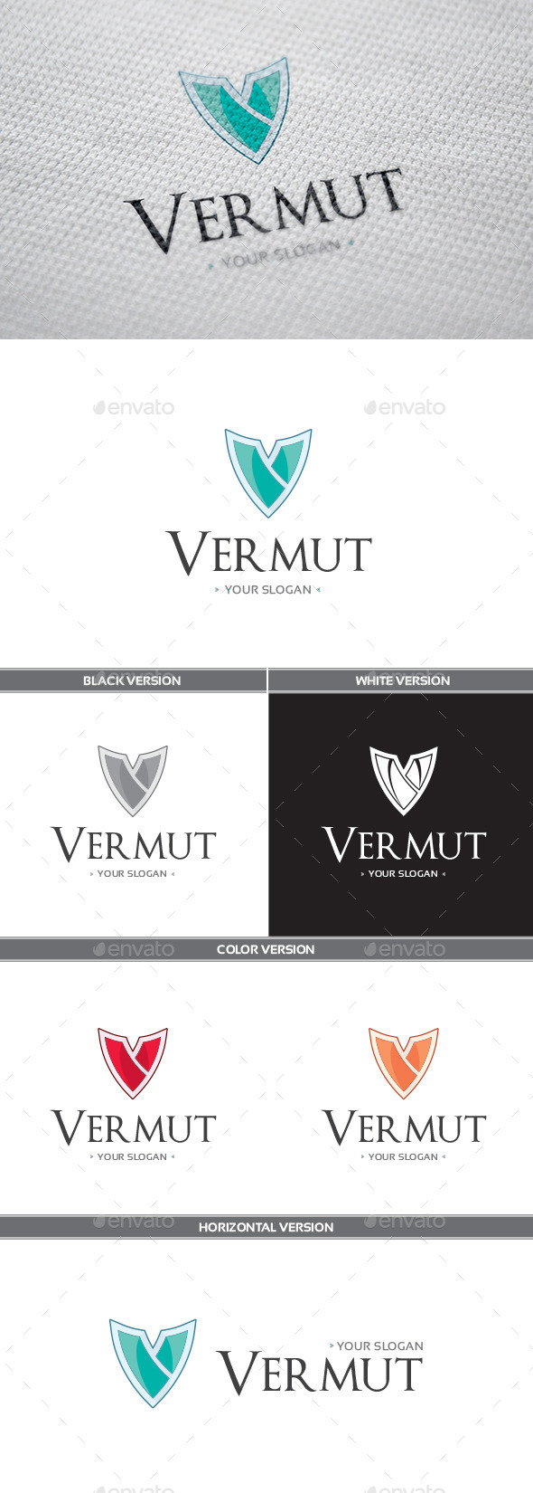 Vermut Logo - Letters Logo Templates
