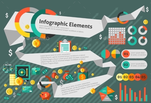 Finance Infographic Set