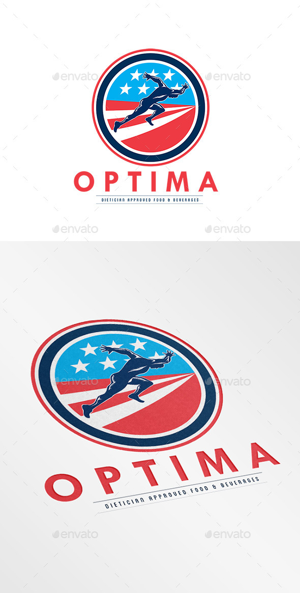 Optima Food and Beverages Logo - Humans Logo Templates