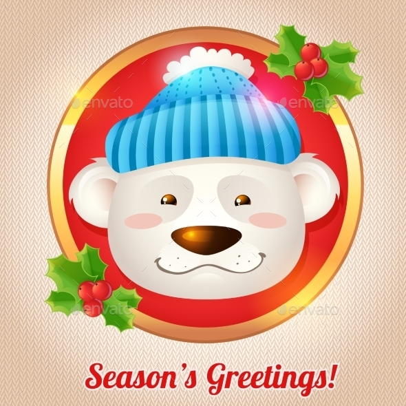 Christmas Bear Card