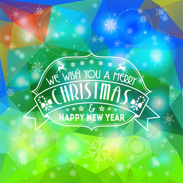 Christmas Mosaic Pattern - Christmas Seasons/Holidays