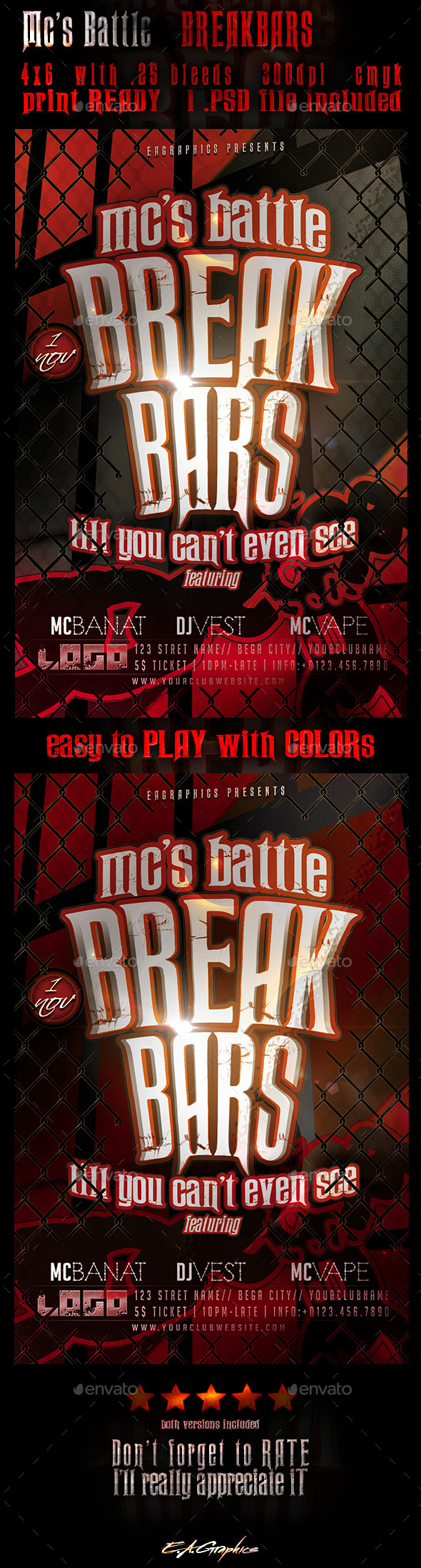 Mc's Battle - BreakBars - Clubs & Parties Events