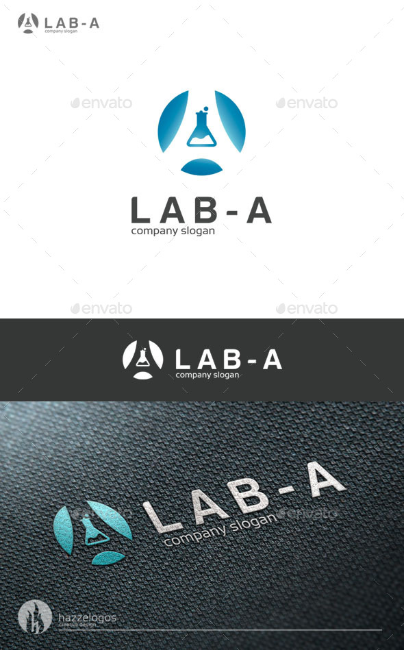 Lab A Logo - Letters Logo Templates