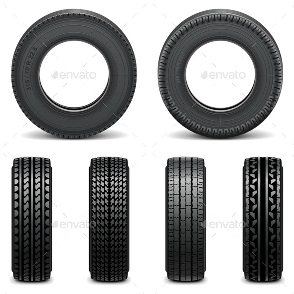 Tire Icons - Industries Business