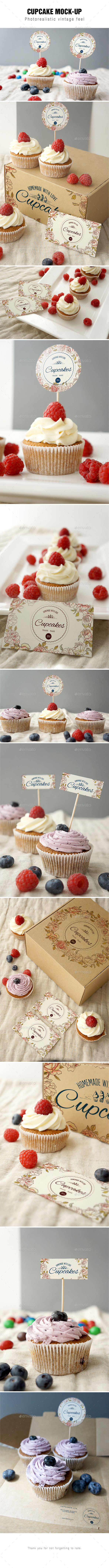 Cupcake Mockup - Signage Print