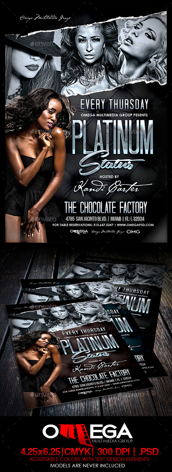 Platinum Status - Events Flyers