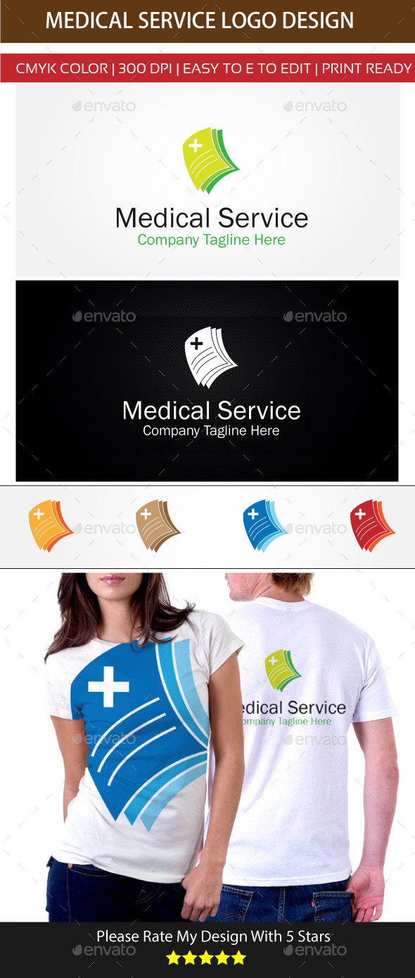 Health Service - Objects Logo Templates