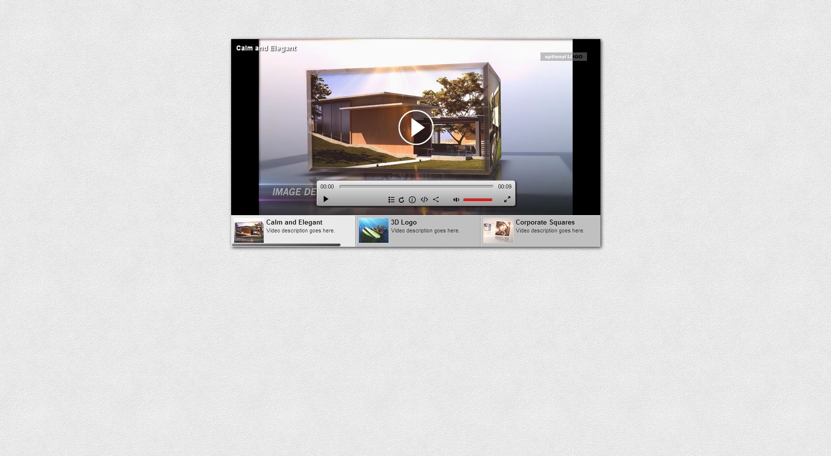 html5 video player local file
