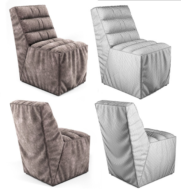 Soft Chair with - 3Docean 9208586