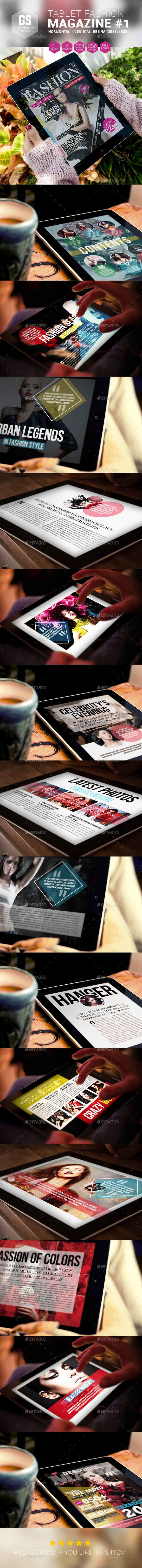 Tablet Fashion Magazine - Digital Magazines ePublishing
