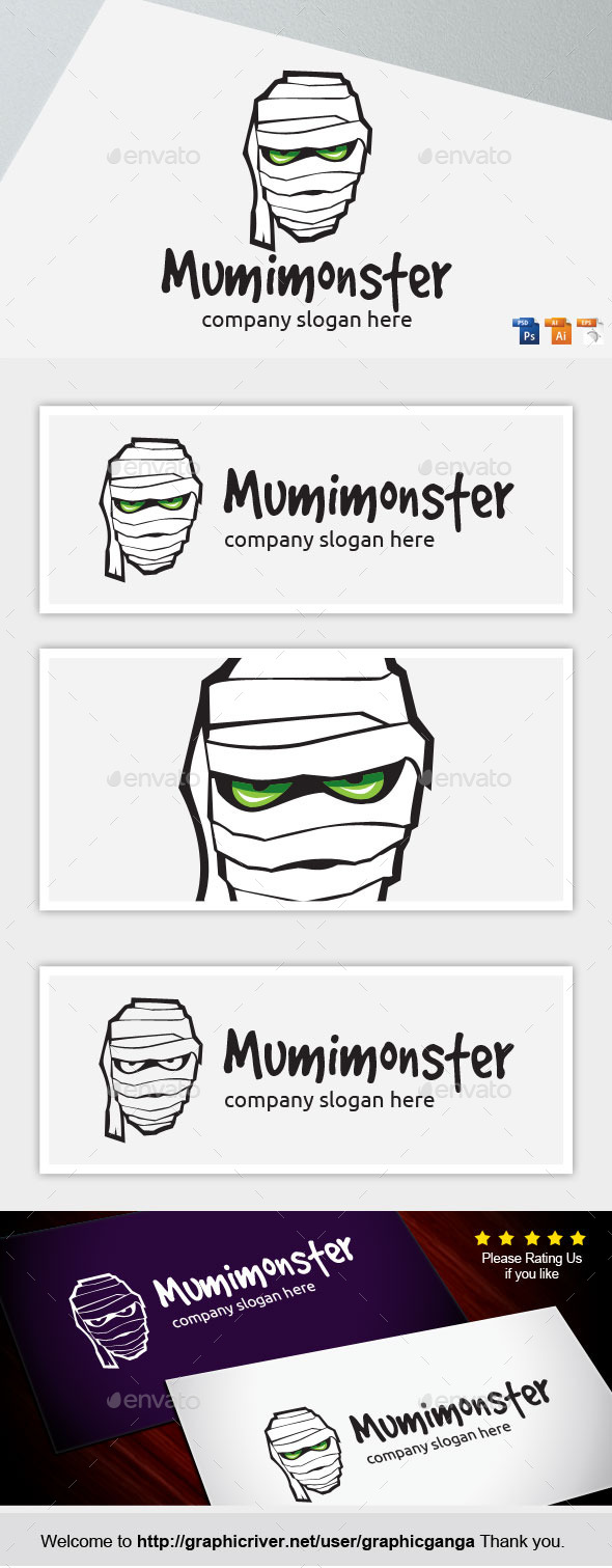 Mumimonster - Abstract Logo Templates
