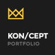 KON/CEPT - A Portfolio Theme for Creative People - ThemeForest Item for Sale