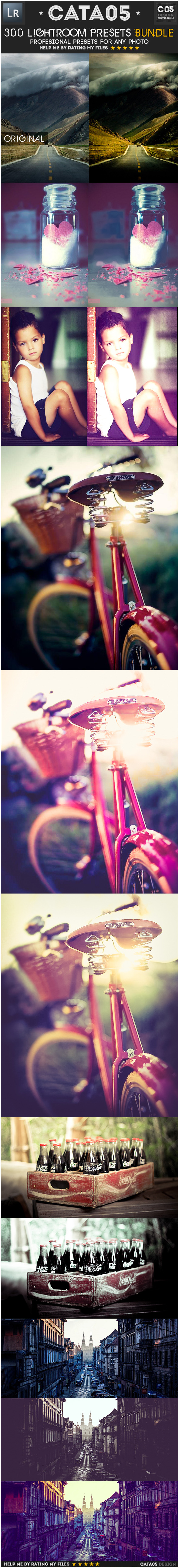 300 Professional LightRoom Presets Bundle - Landscape Lightroom Presets