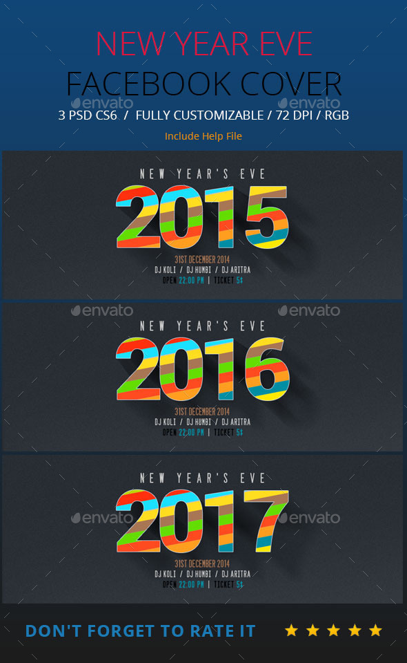 New Year Facebook Timeline - Facebook Timeline Covers Social Media