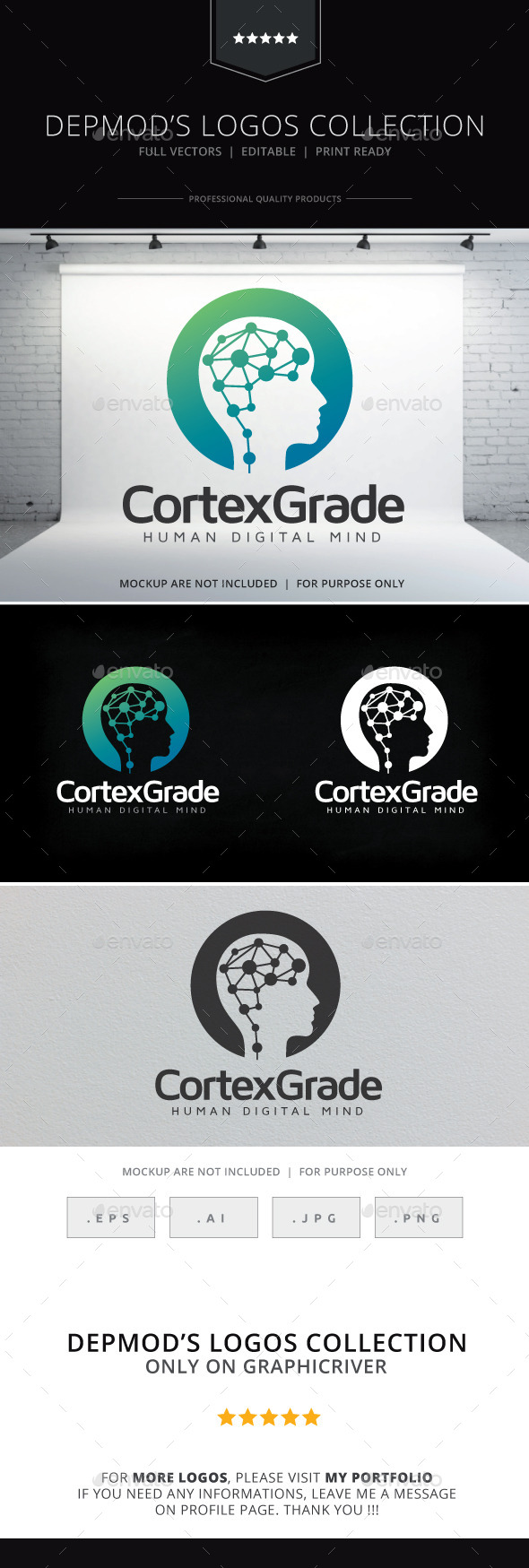 Cortex Grade Logo - Humans Logo Templates