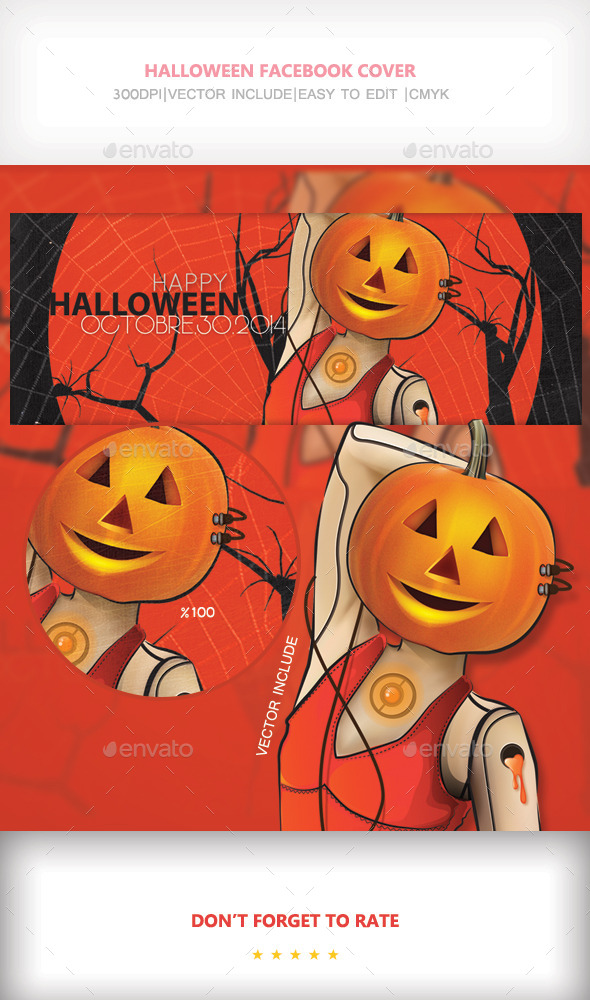 Happy Halloween Facebook Cover - Facebook Timeline Covers Social Media