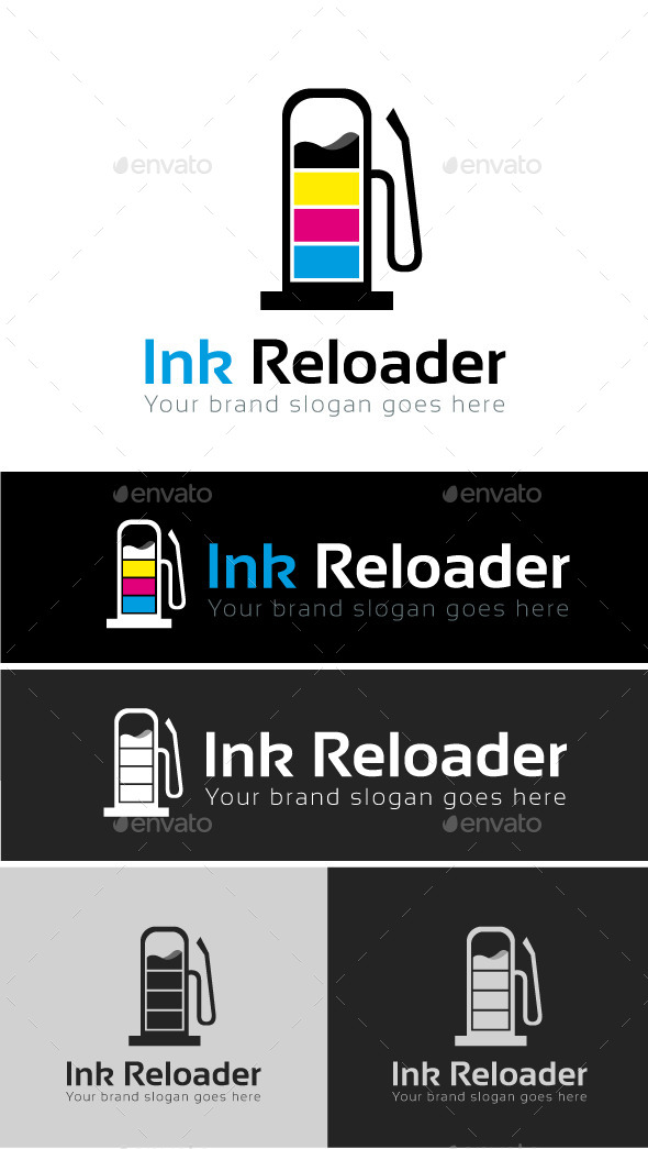 Ink Services Logo Template - Objects Logo Templates