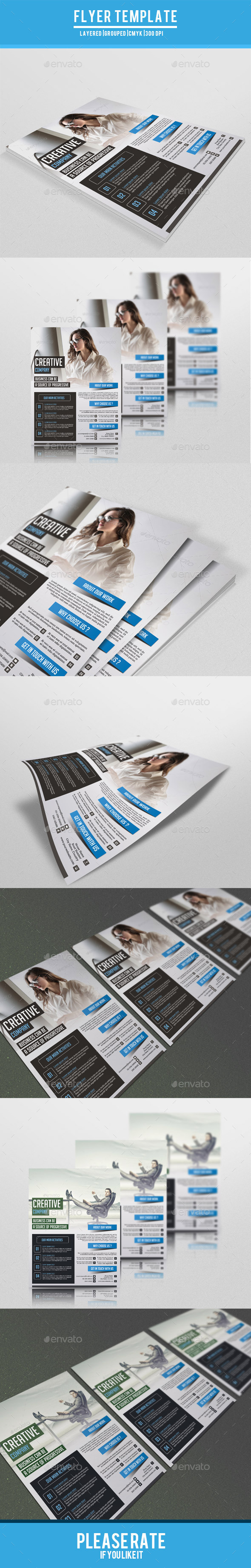 Business Flyer Template-V144 - Corporate Flyers
