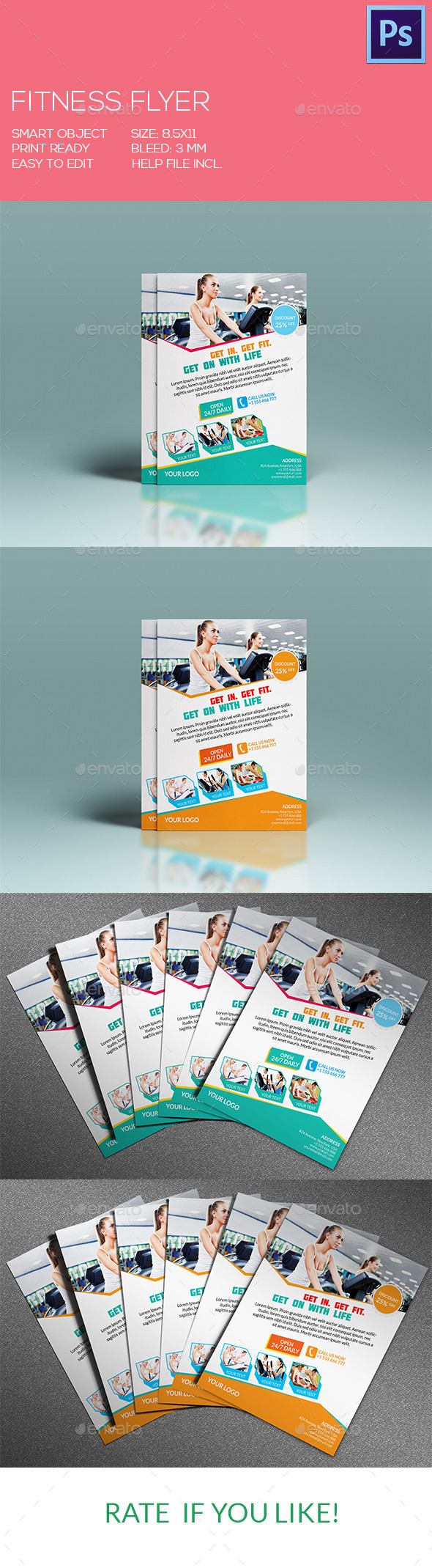 Fitness Flyer - Corporate Flyers