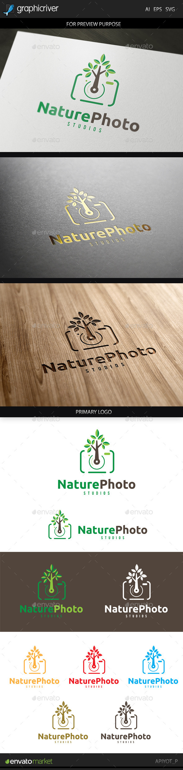Nature Photo Logo - Objects Logo Templates