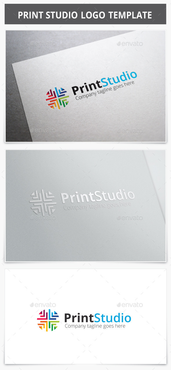 Print Studio Logo - Vector Abstract