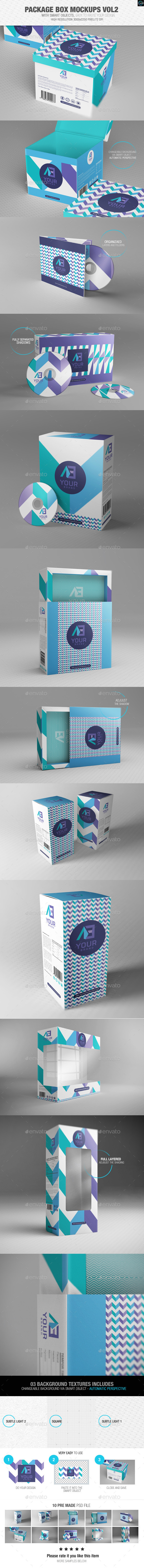 Download Package Box Mockups Vol2 By Wutip Graphicriver