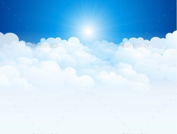 Blue Sky Background - Nature Conceptual