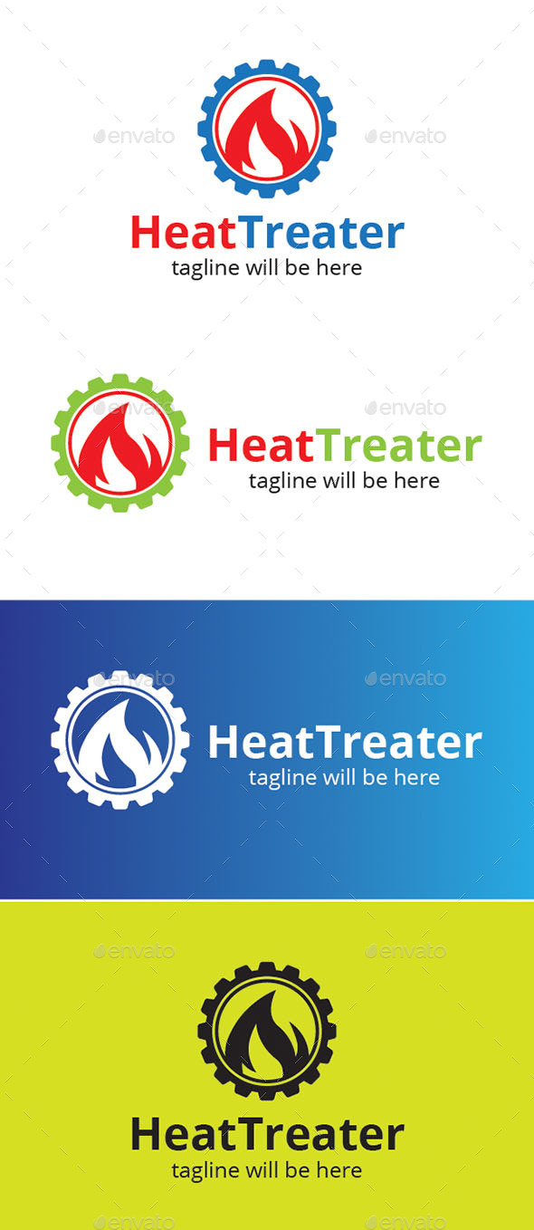 Heat Treater - Logo Templates