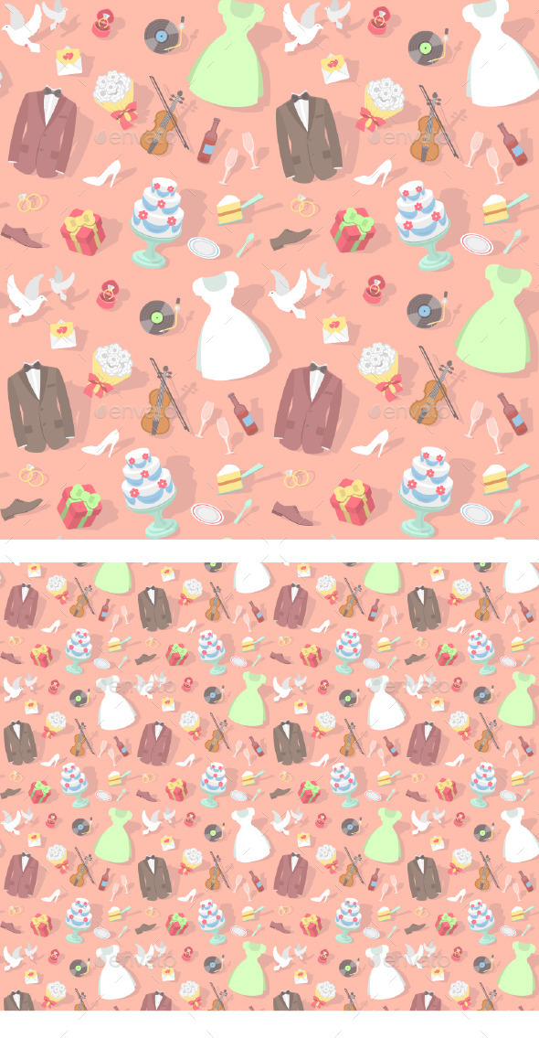 Wedding Pattern - Weddings Seasons/Holidays