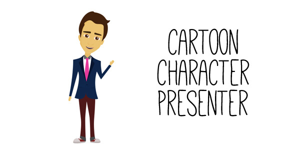 Cartoon Character Presenter - VideoHive 9236617