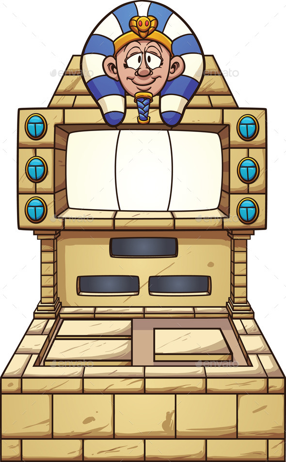 Egyptian Slot Machine - Miscellaneous Conceptual