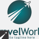 Travel World Logo Template